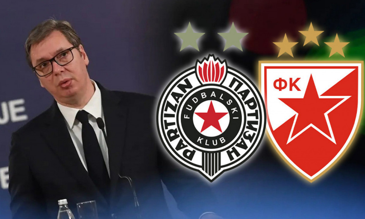 Vučić: Ako ne plate porez, Zvezda i Partizan idu u stečaj