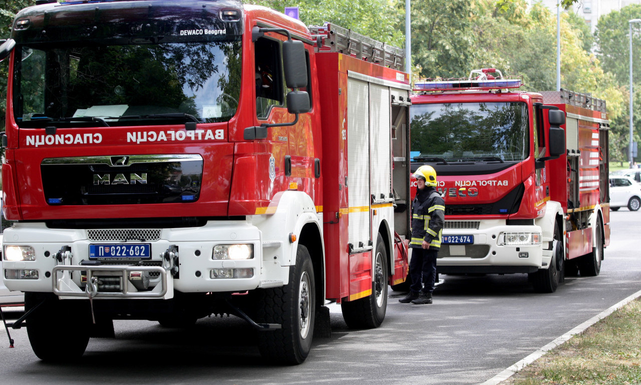 POŽAR u Pančevu: VATRA gutala BIG centar, GORELI prodavnica i automobil