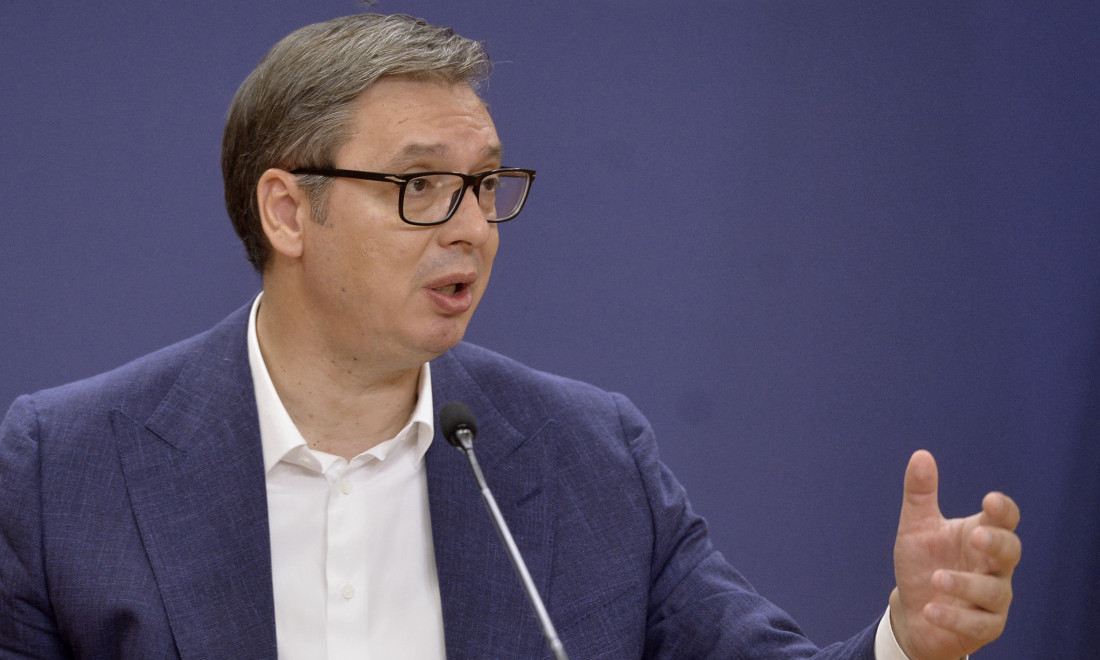 PREDSEDNIK VUČIĆ IZ MINHENA: Govorili smo o DINARU na KiM, postoji još jedna PODMUKLA LAŽ ALJBINA KURTIJA