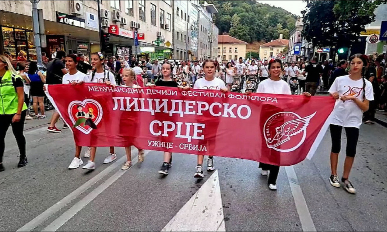 Počeo Međunarodni dečiji festival folklora "Licidersko srce"