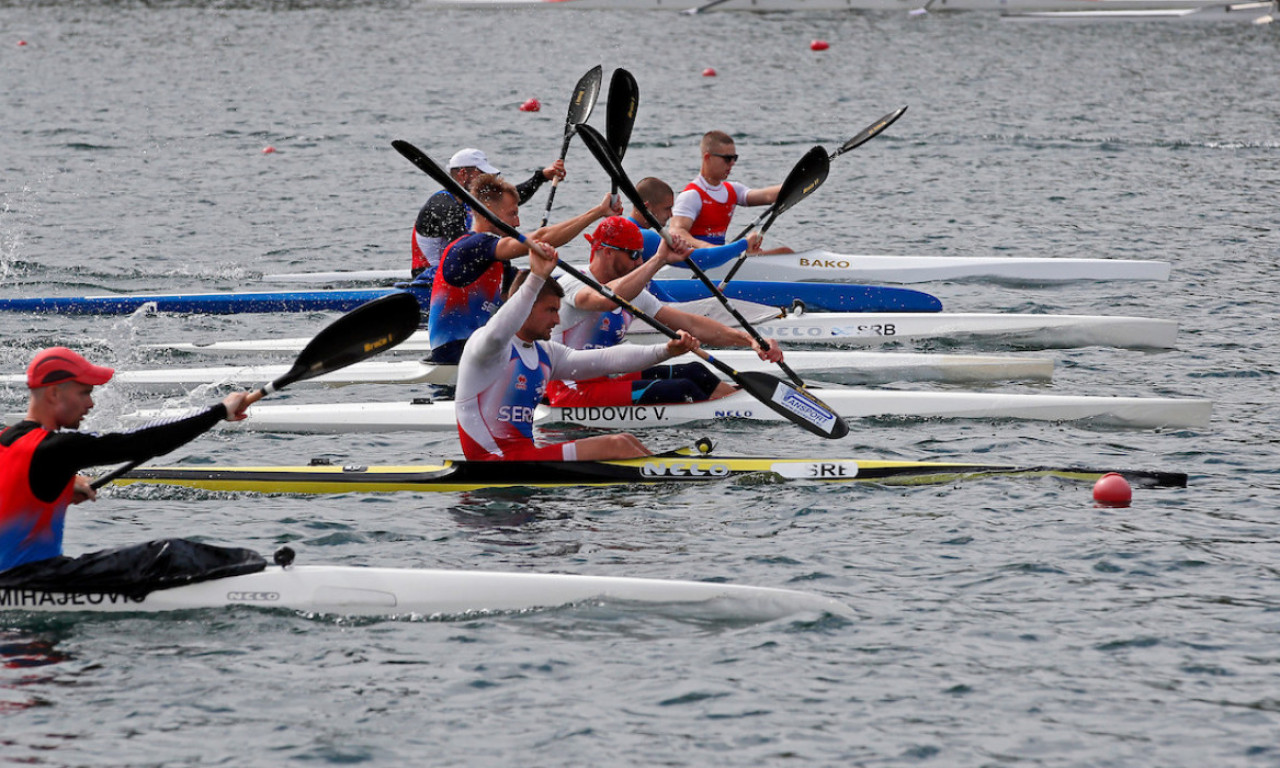 Srpski kajakaši osigurali mesto u finalu Evropskog prvenstva