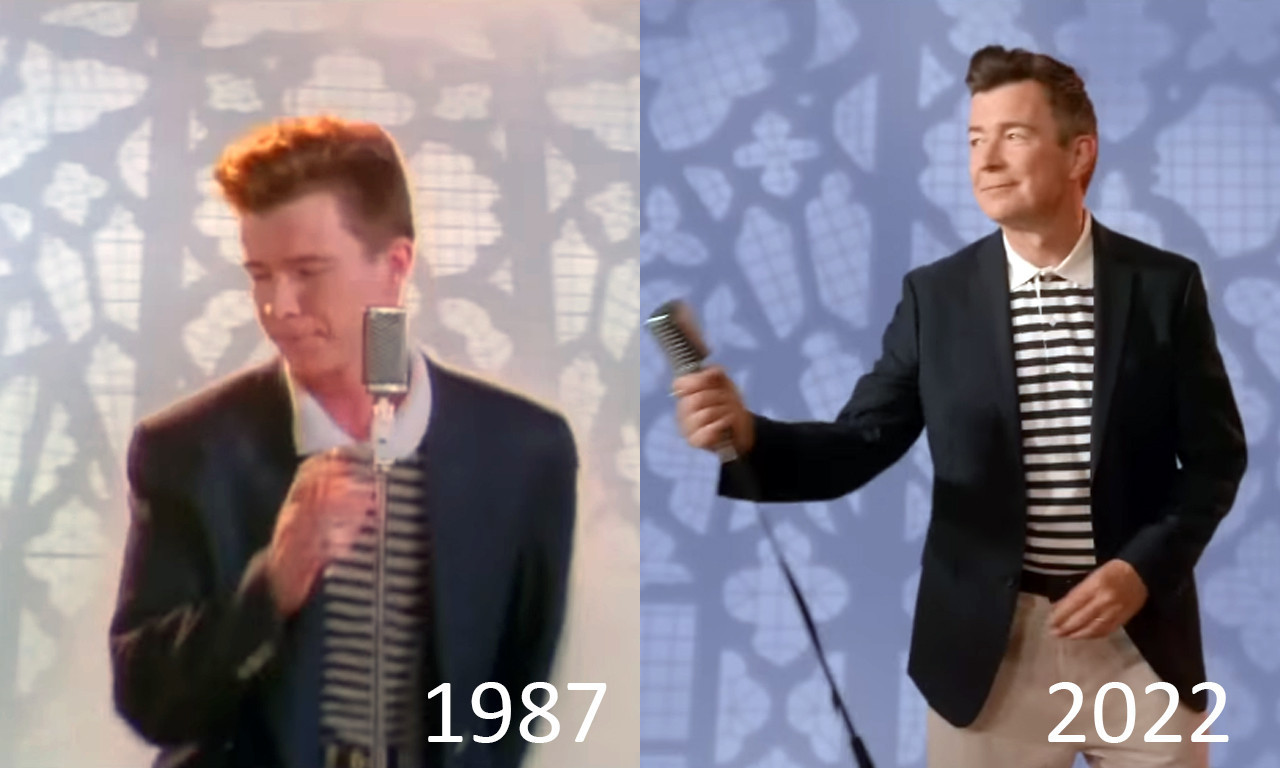 Rimejk posle 35 godina - Rik Estli snimio novu verziju kultnog spota "Never Gonna Give You Up"