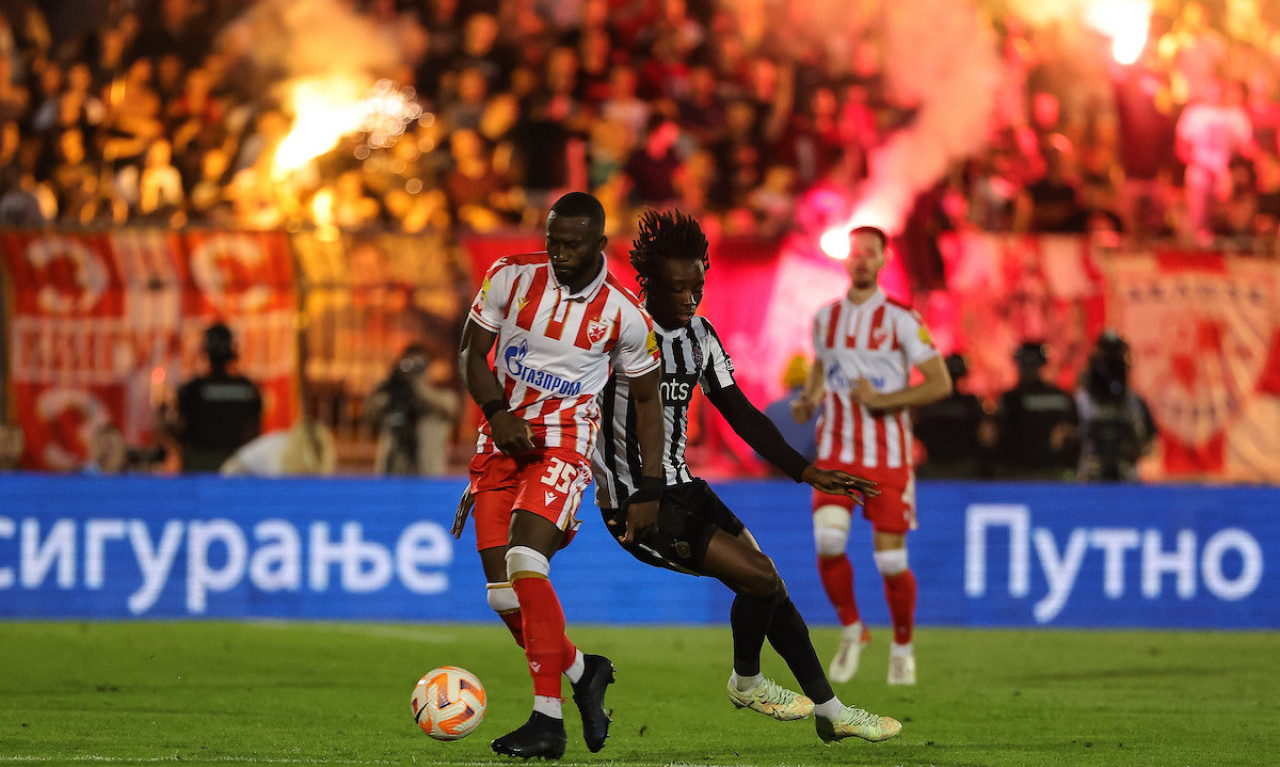 ISTA META, ISTO ODSTOJANJE: Posle velike borbe - Partizan - Crvena zvezda (1:1)