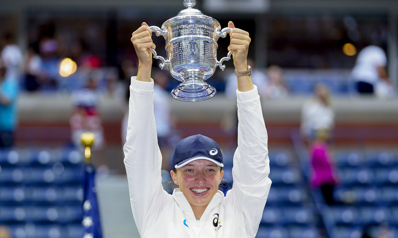 Iga Švjontek osvojila US Open i svoj treći GREND SLEM trofej