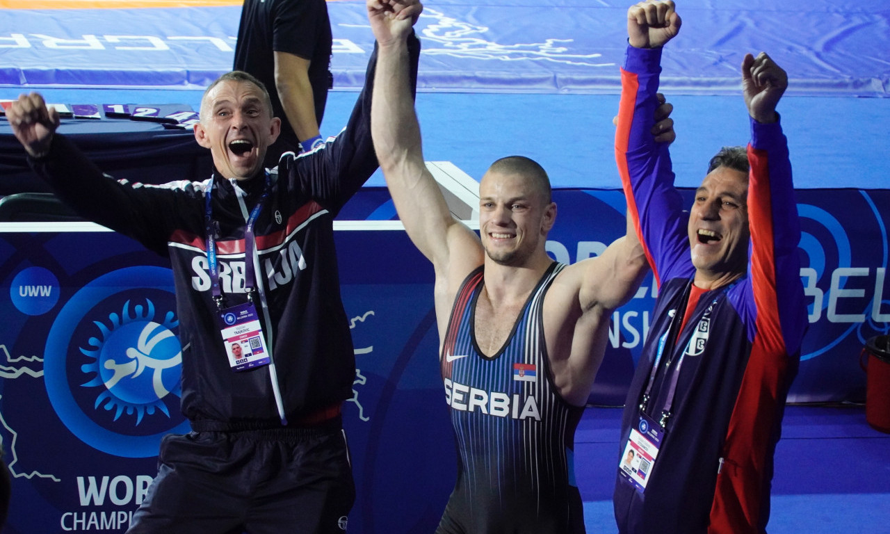 Nađ prvak sveta u rvanju - nižu se ZLATNE MEDALJE za Srbiju