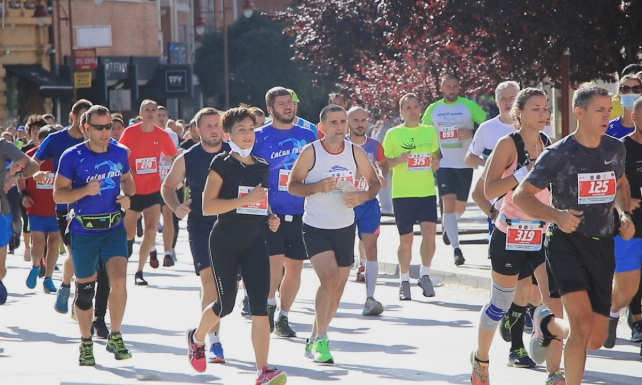 Čačak postao VAŽNO mesto ATLETSKE mape SRBIJE - sve je spremno za još jedan POLUMARATON