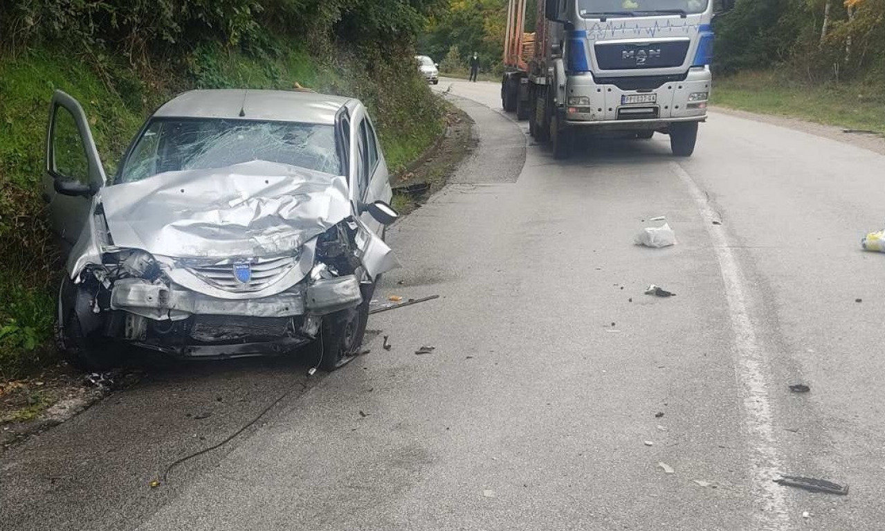 Teška NESREĆA kod Prijepolja - OBUSTAVLJEN saobraćaj ka GRANIČNOM prelazu