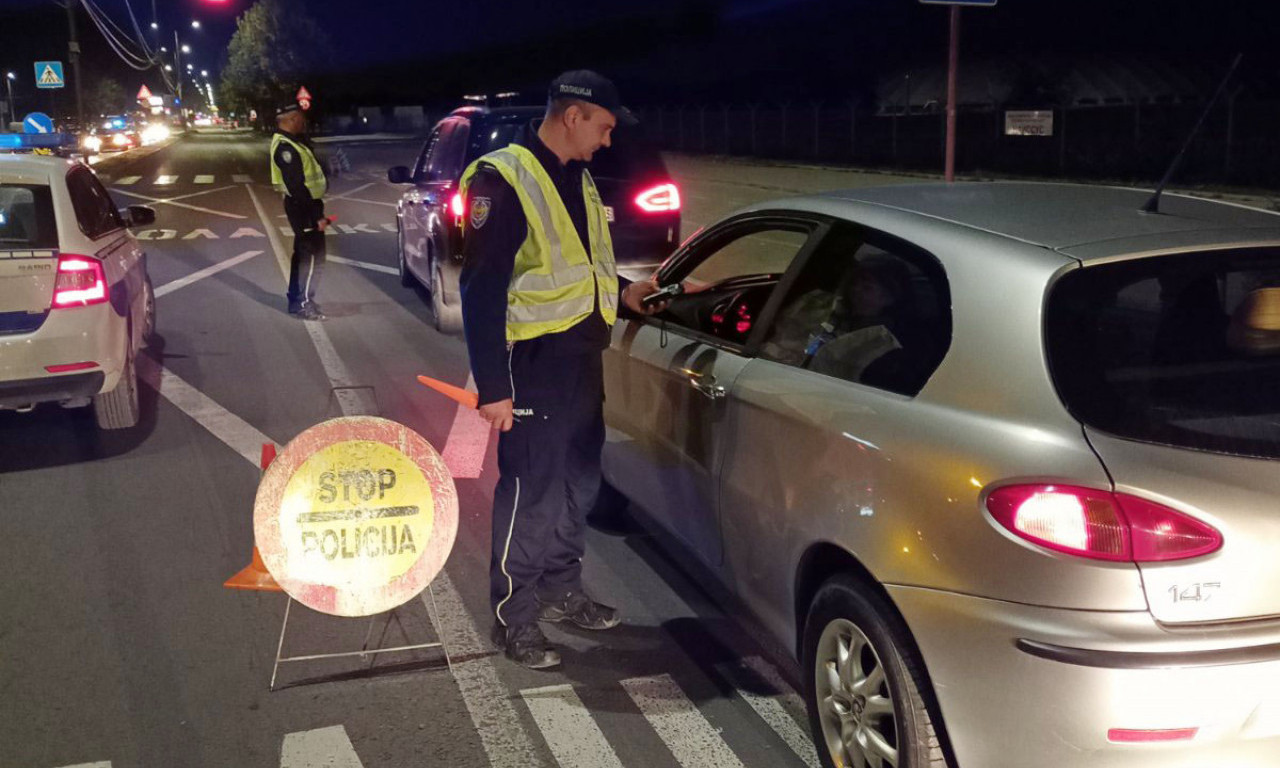 Ovo je na granici sa KLINIČKOM SMRĆU! Policija zaustavila MLADIĆA koji je vozio sa 4,07 PROMILA ALKOHOLA