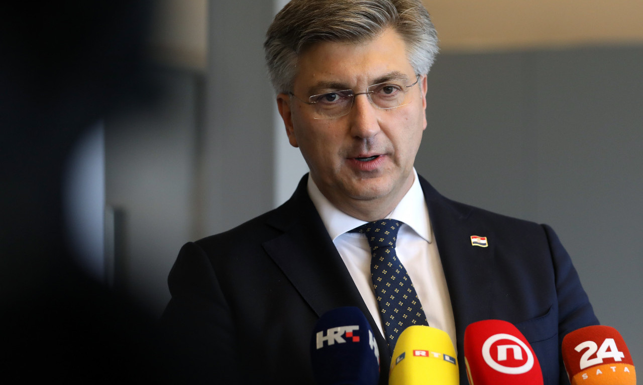 Plenković SE PRAVDA: Hrvatska nema SKRIVENU AGENDU RUŠENJA VLASTI u Srbiji