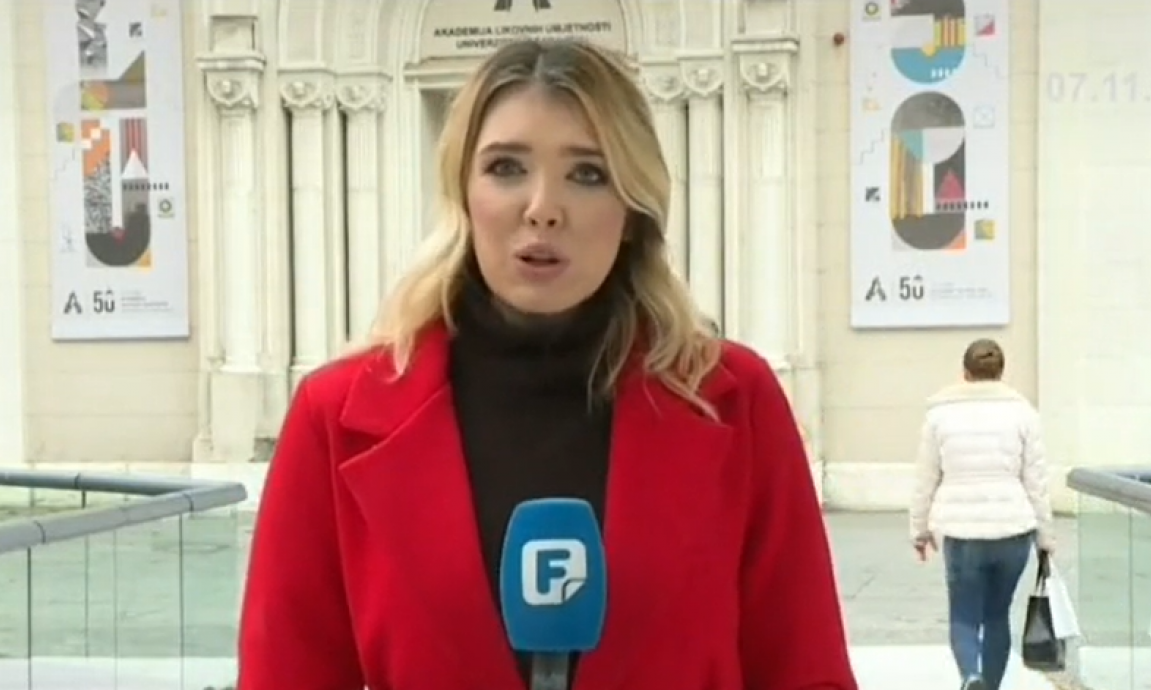 Neobična scena u PROGRAMU UŽIVO - reporterku UDARIO TROTINET