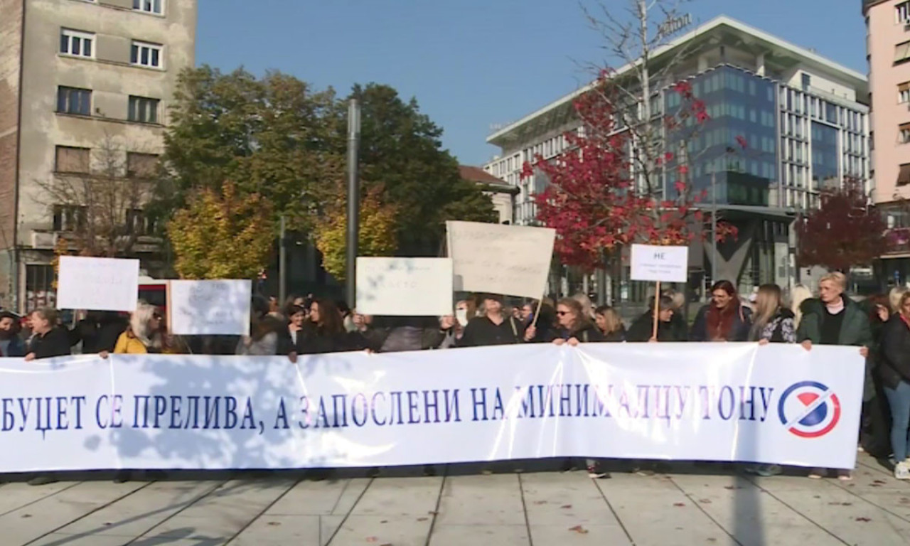 Protest TETKICA i DOMARA: Ostali bez toplog obroka, pa ZAUSTAVILI saobraćaj na Slaviji