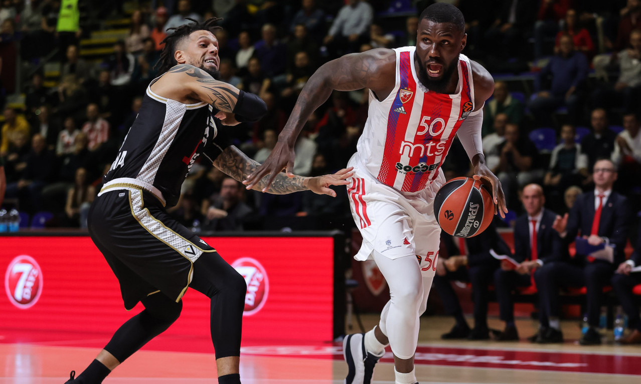 CRVENA ZVEZDA rasturila Virtus: Pionir KLICAO crveno-belim RAZBIJAČIMA