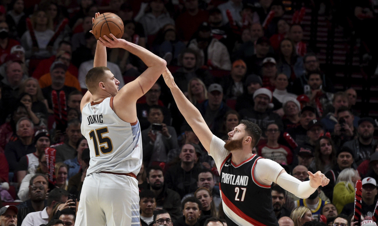 JOKIĆ DOMINIRAO u utakmici za infarkt: DENVER TROJKOM u poslednjoj sekundi SRUŠIO PORTLAND