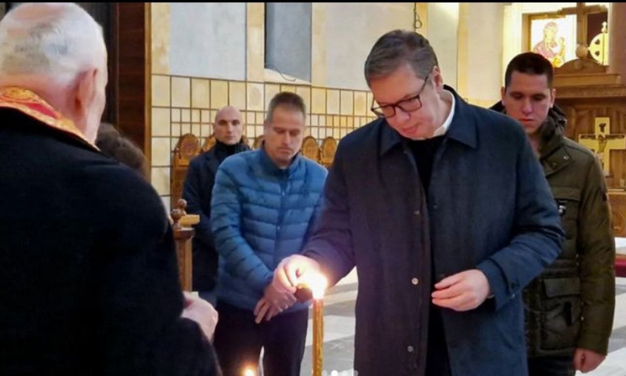 Vučić ČESTITAO SVETOG NIKOLU, posebno narodu na KOSOVU I METOHIJI