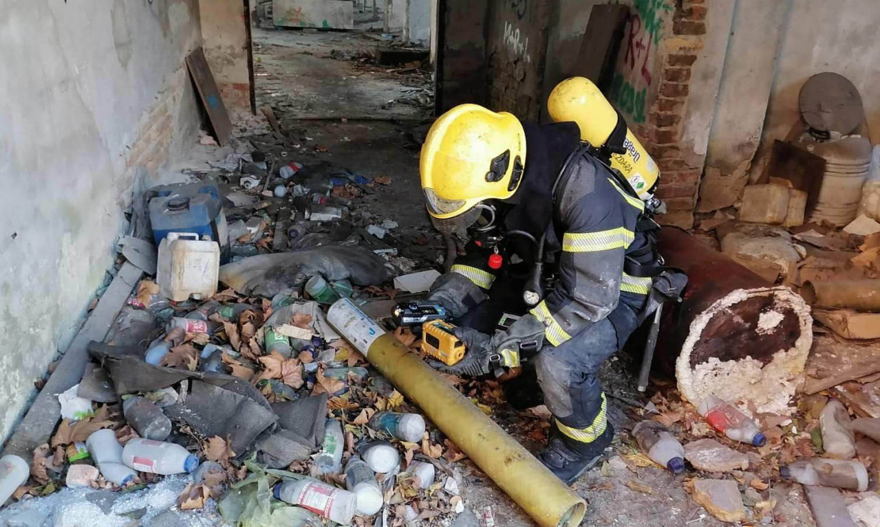 Požar u Južnom bulevaru, dve osobe prebačene na VMA