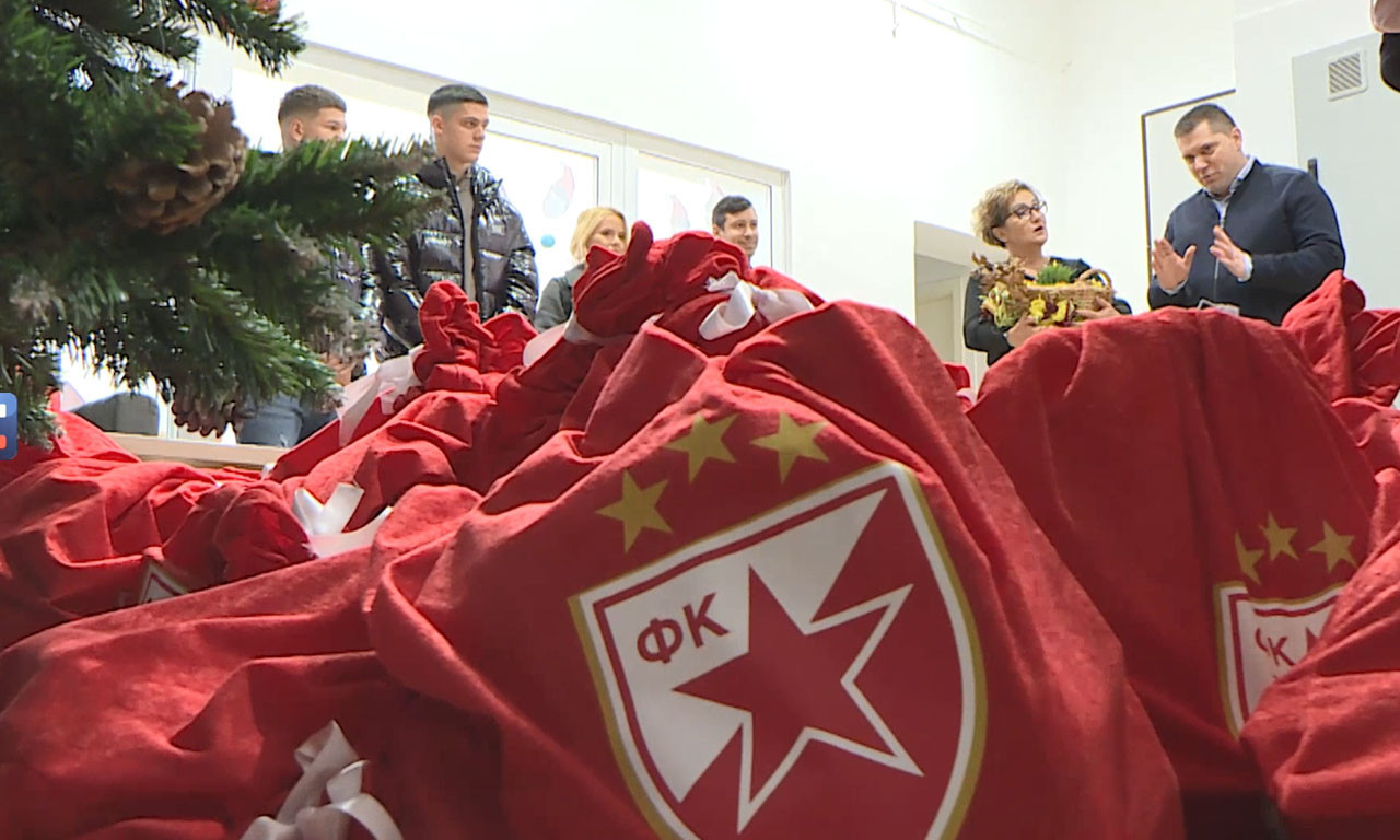 CRVENO-BELA TRADICIJA! Crvena zvezda DAROVALA PAKETIĆE za bebe srpskim porodilištima na Kosmetu!