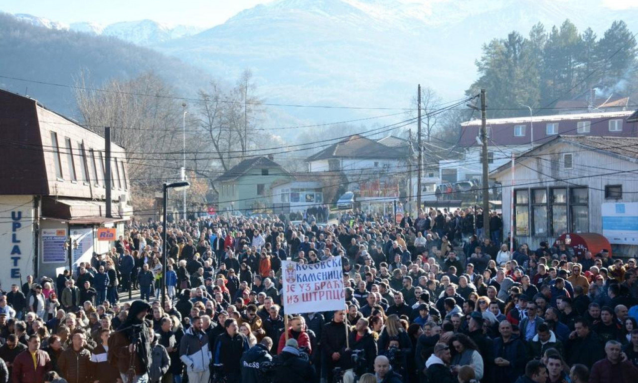 Skup u Štrpcu završen PORUKAMA MIRA: Muka nas je na ovo naterala, samo hoćemo da budemo SVOJI NA SVIME