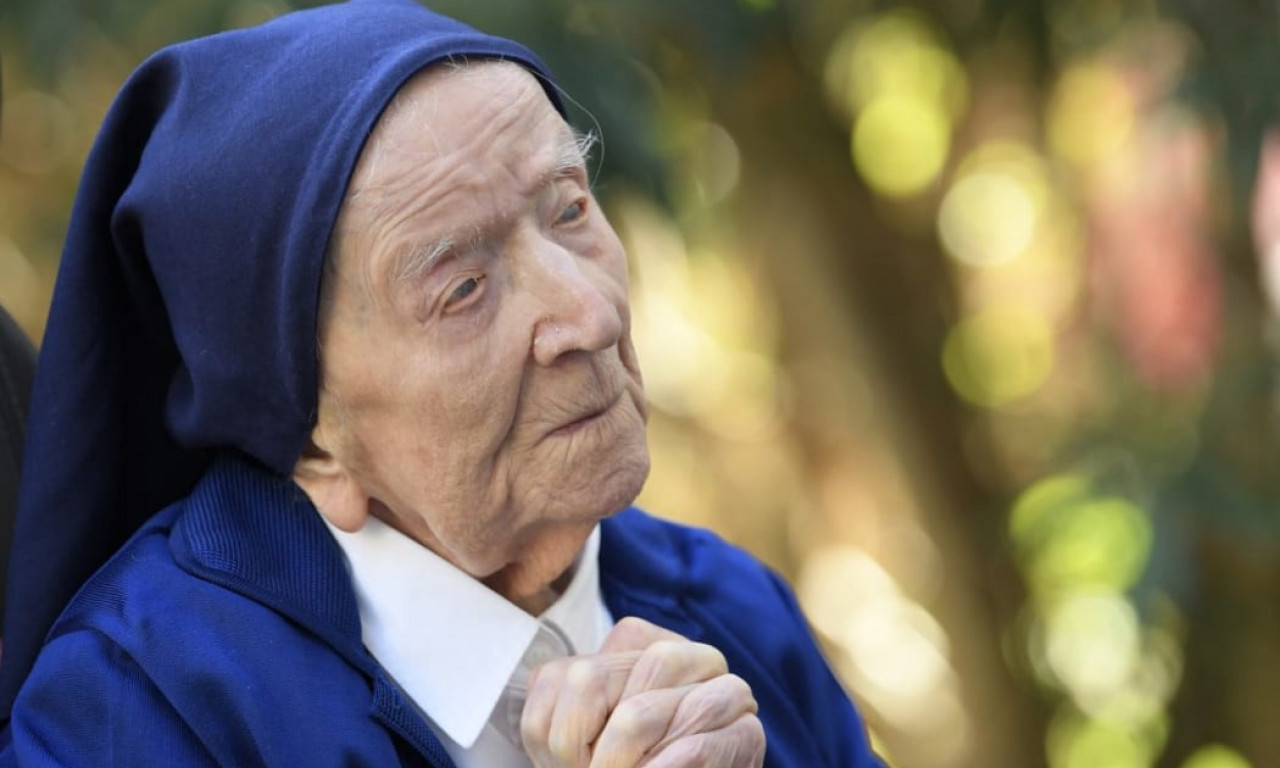 PREMINULA časna sestra Andre, zvanično NAJSTARIJA OSOBA NA SVETU