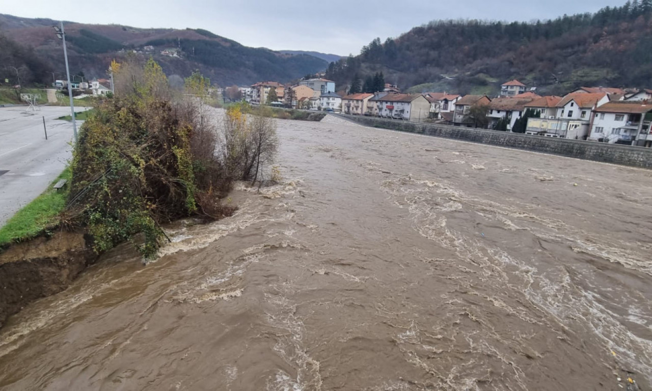 Proglašena VANREDNA SITUACIJA u Prijepolju i Sjenici: Lim u porastu 20 CM na SAT