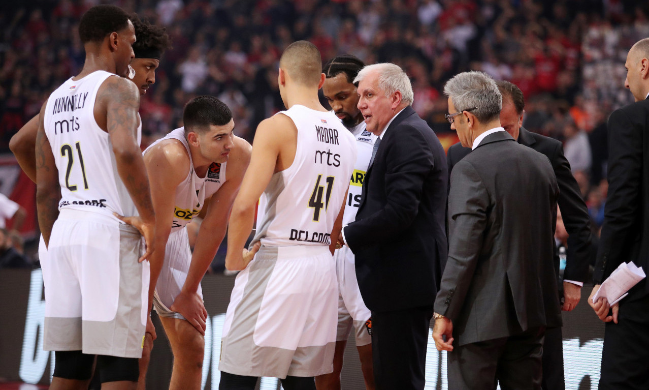 PARTIZAN posrnuo u MILANU: Crno-beli se POGUBILI u finišu, ARMANI u trci za TOP 8