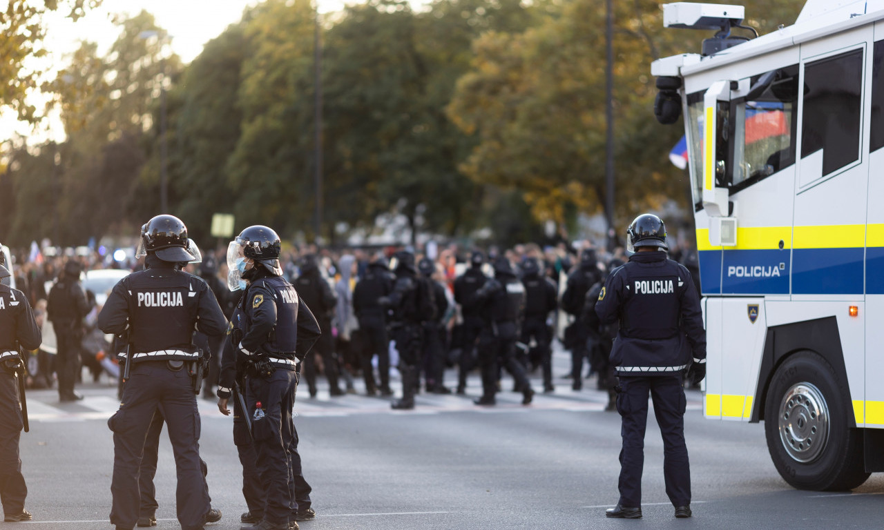 SUKOB DEMONSTRANATA I POLICIJE u Ljubljani, umetnici traže nazad svoju Autonomnu zonu Rog