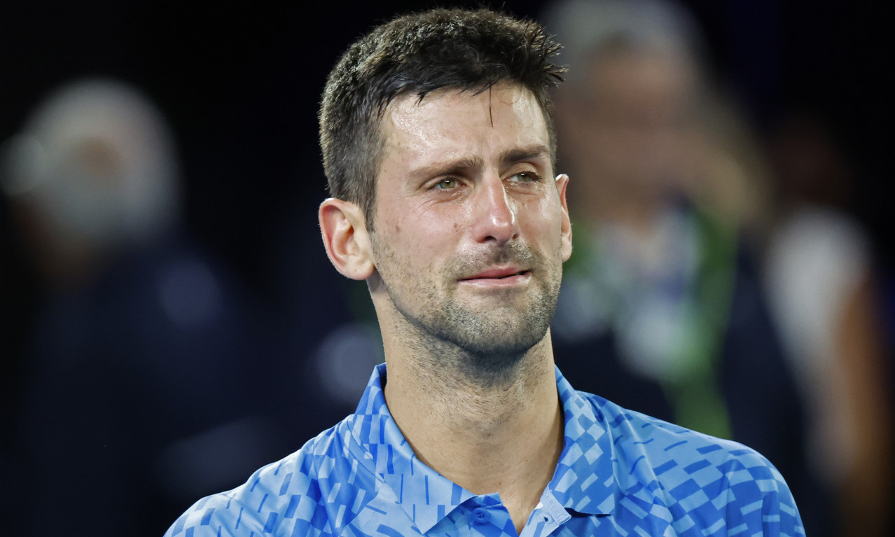 NOVAK plakao zbog MASAKRA u osnovnoj školi na VRAČARU posle pobede u Rimu