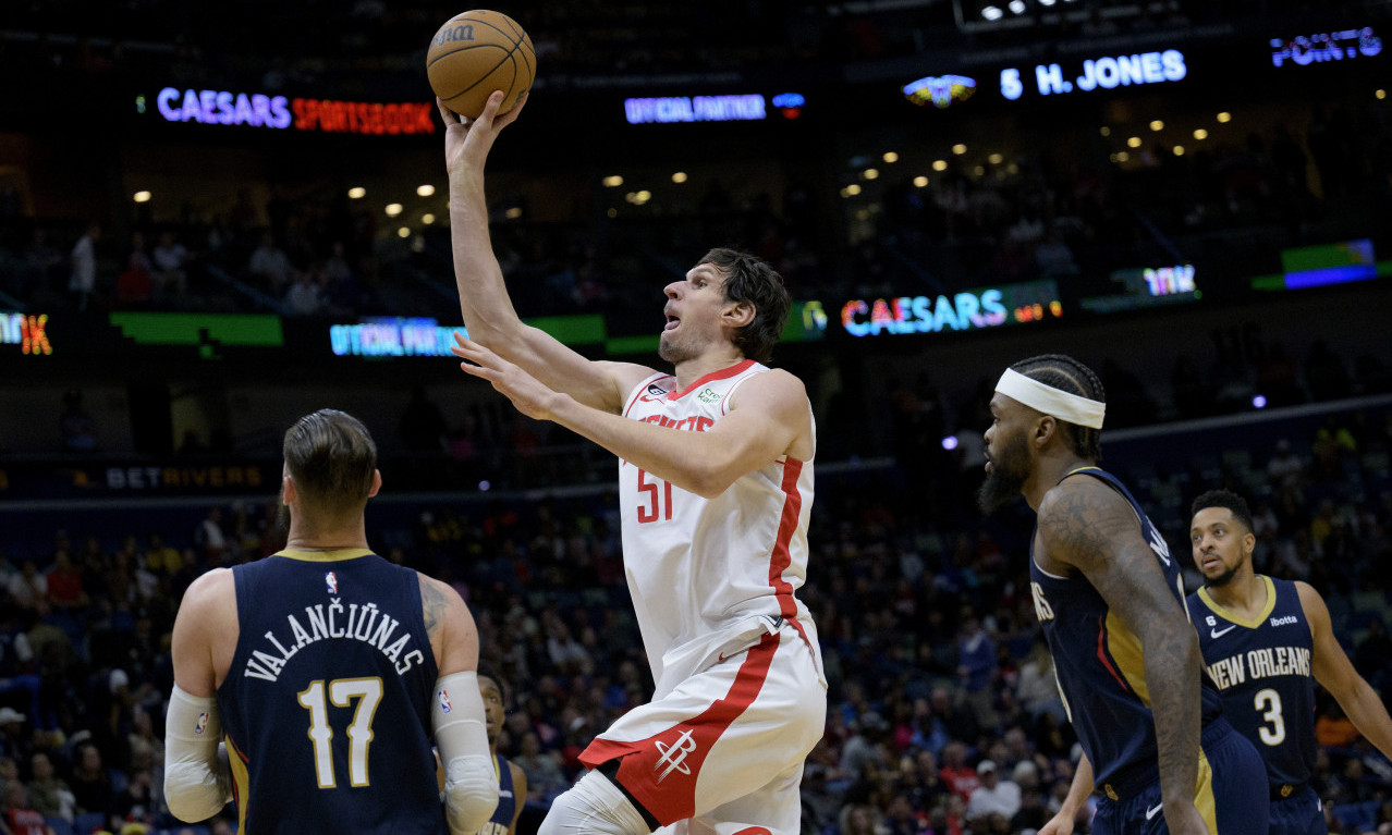 NBA liga druga kuća: Boban Marjanović ostaje u HJUSTONU