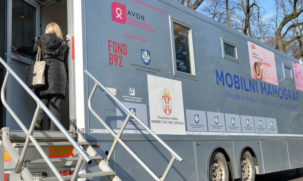 MOBILNI MAMOGRAF na Kalemegdanu počeo sa radom: Ako se otkrije na vreme, RAK JE IZLEČIV