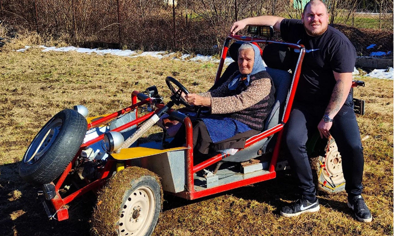 Baka Vinka (80) vozi BAGI bolje od mene: Nišlija ima s kim da se PONOSI