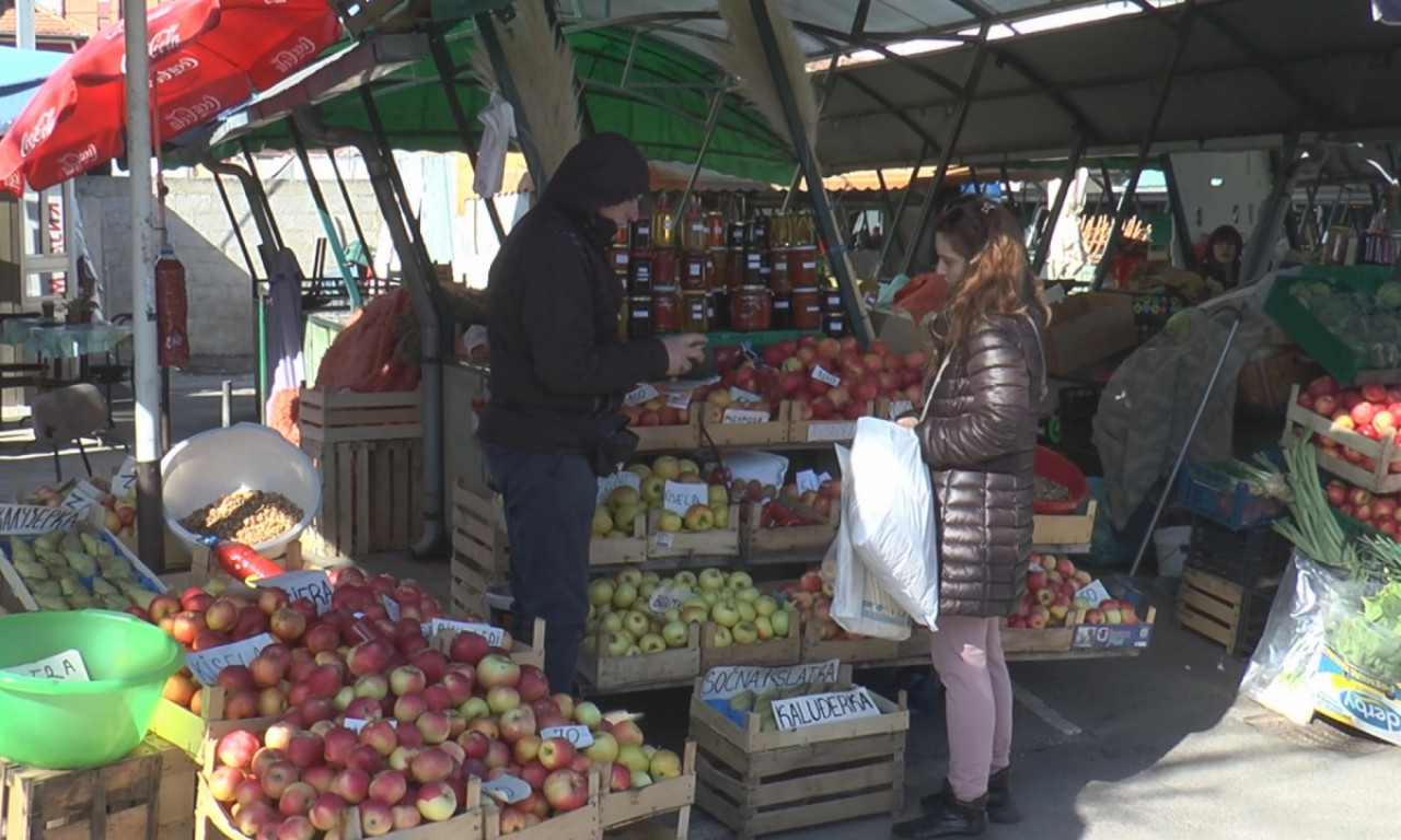 U JEDNOM GRADU KROMPIR 100 DINARA, U DRUGOM UPOLA MANJE: Promenljive cene na pijacama u Srbiji