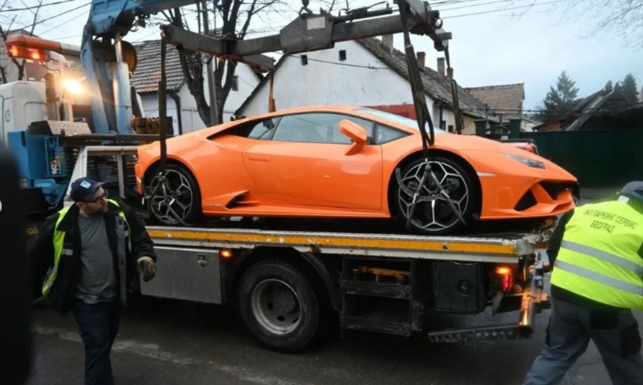 REAGOVALA policija i ZAPLENILA Lamborghini: Za BAHATE, bezobzirne i NASILNE VOZAČE nema mesta na ulicama