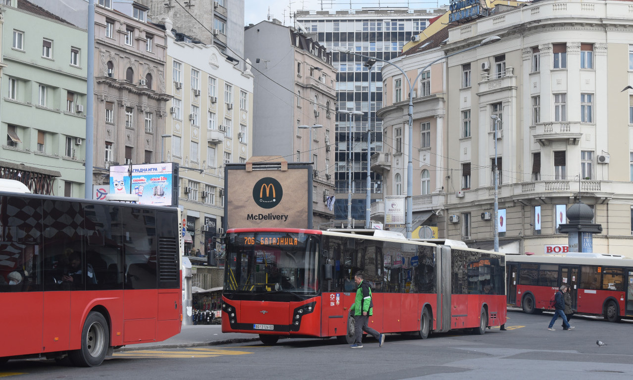 VAŽNA VEST ZA BEOGRAĐANE! Zatvorena je okretnica na ZELENOM VENCU - pogledajte nove promene linija GRADSKOG PREVOZA