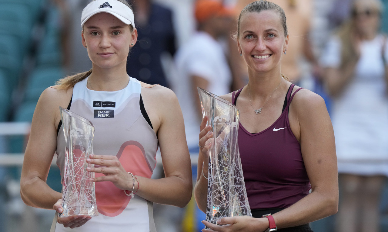 Ni sama nije POVEROVALA: Kvitova osvojila TITULU u Majamiju