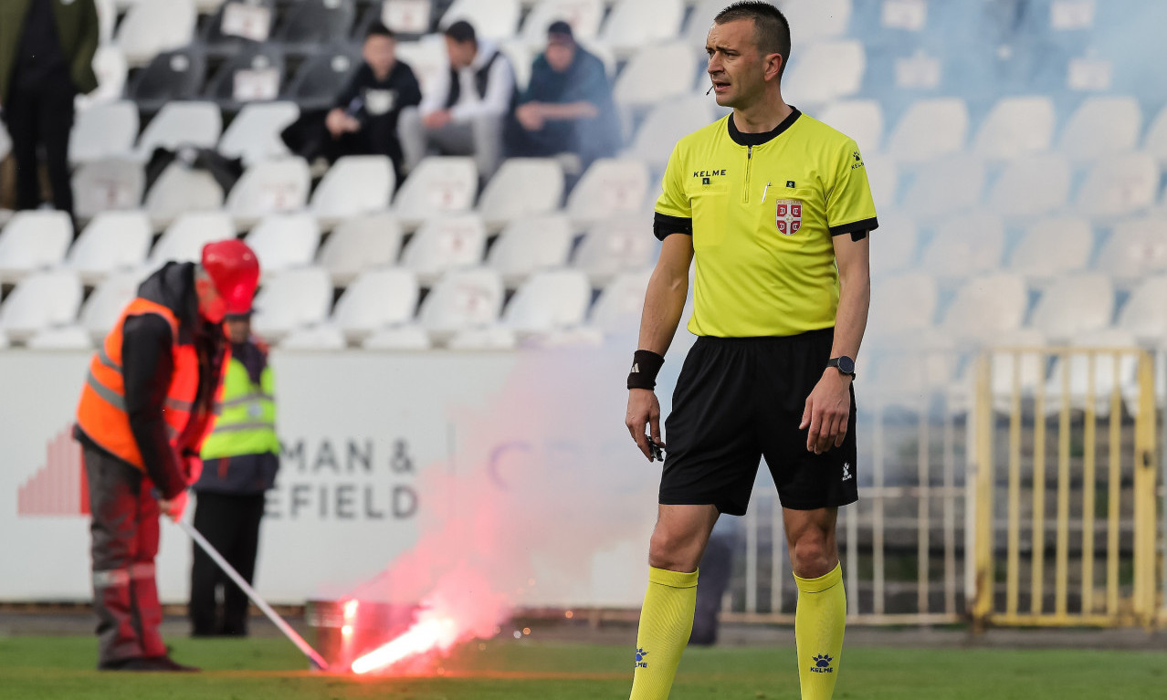 Finale Kupa Srbije između Crvene zvezde i Čukaričkog SUDIĆE Milan Mitić