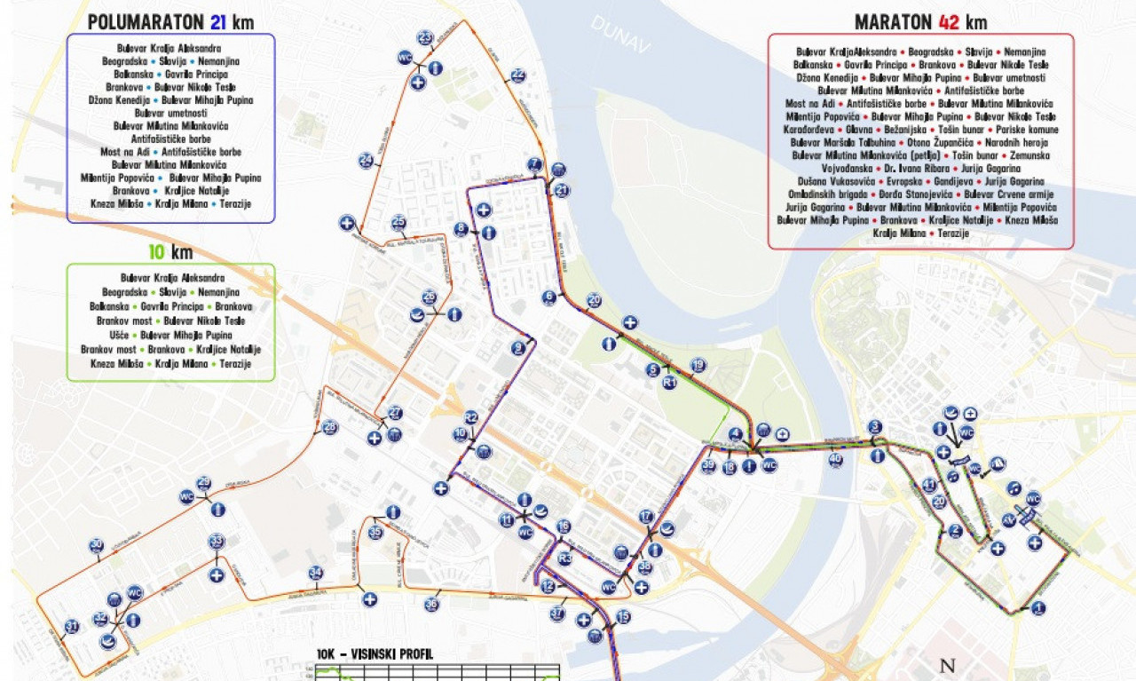 Pogledajte SPISAK IZMENA javnog prevoza zbog BEOGRADSKOG MARATONA... i ostanite kod kuće (MAPA)