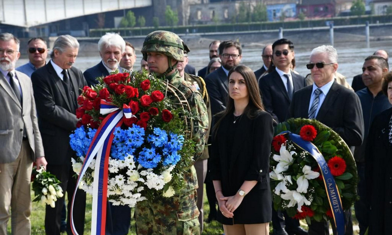 Beograd PONOSAN na svoju ISTORIJU: Povodom Dana sećanja na ŽRTVE HOLOKAUSTA položeni VENCI na Starom sajmištu