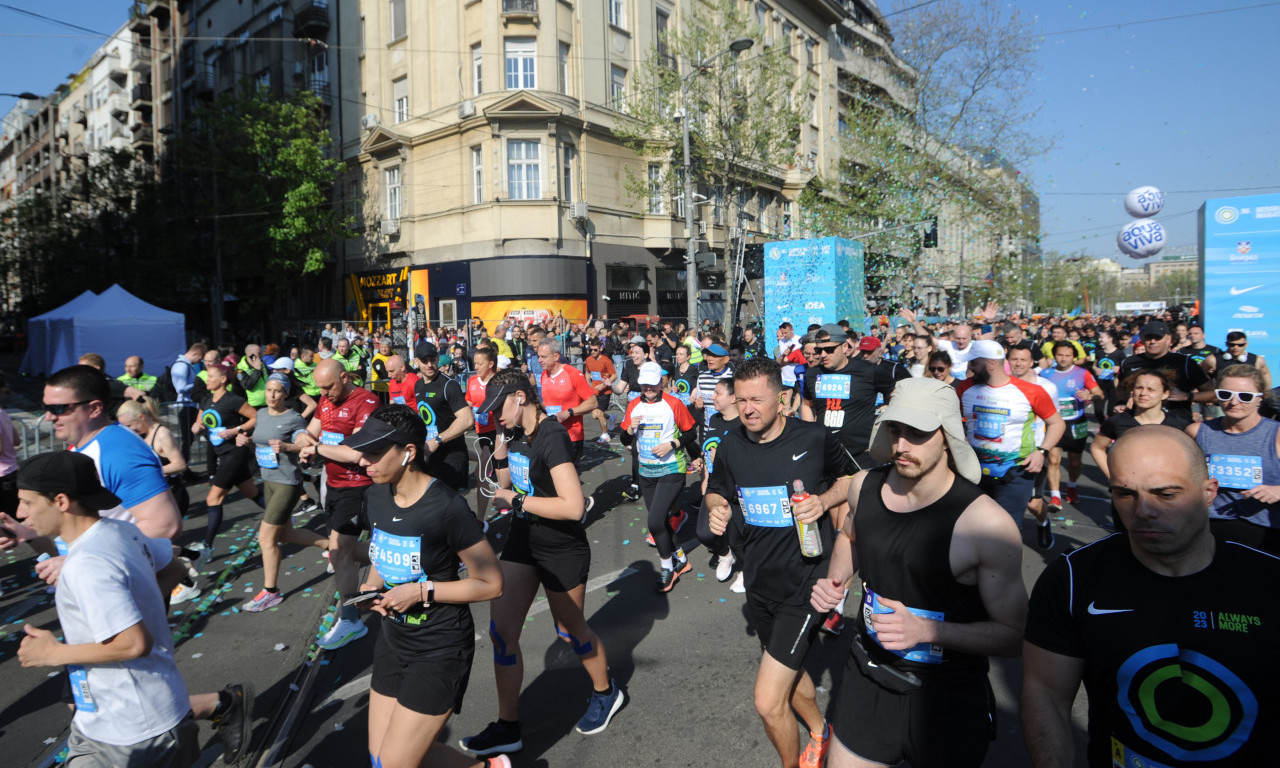 Danas je 37. BEOGRADSKI MARATON sa rekordnih 13.000 učesnika! Mnoge ulice zatvorene, a OVE LINIJE su promenile TRASU