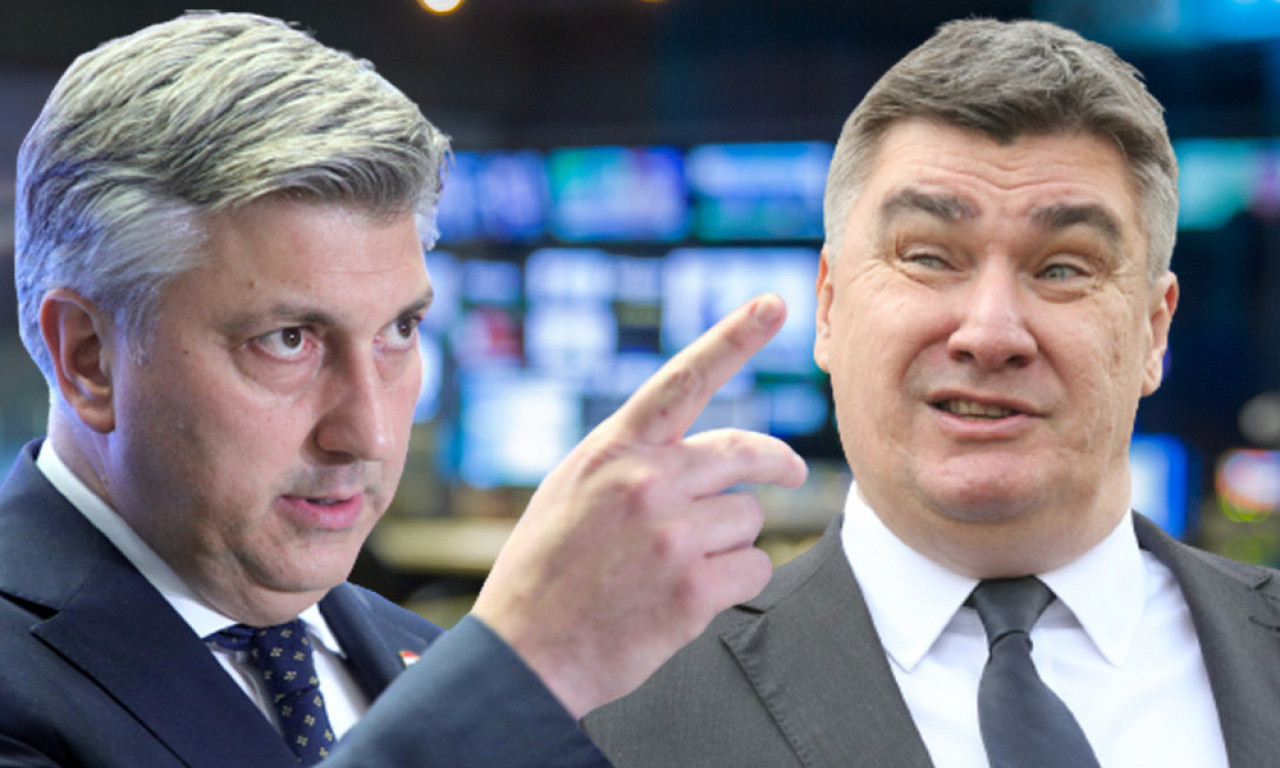 PLENKOVIĆ I MILANOVIĆ KAO PČELE U KOŠNICI! Teške reči u vrhu Hrvatske: "Ponašaš se kao politički DIVLJAK I PROSTAK"