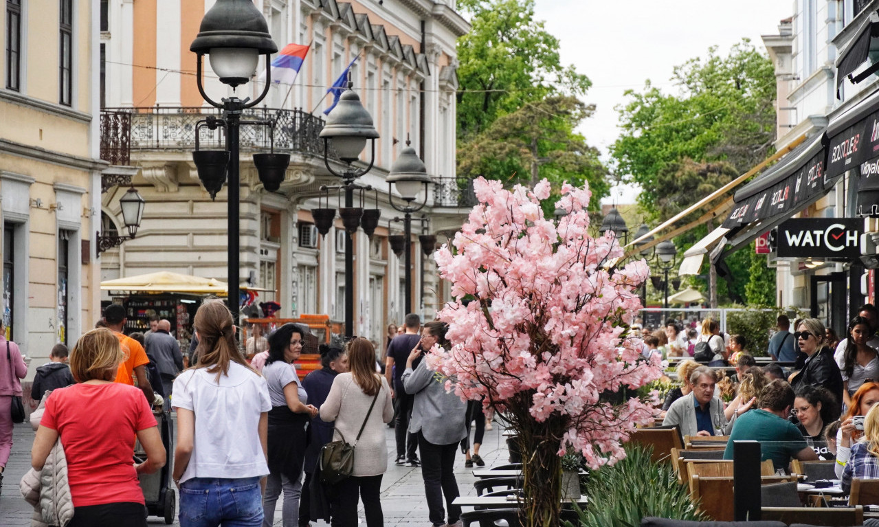 Vremenska MUĆKALICA: Red OBLAKA, red KIŠE, red SUNCA - peče se na maksimalno 23 STEPENA