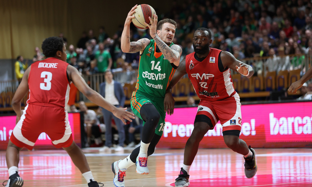 FMP potučen do nogu: CEDEVITA Olimpija u POLUFINALU ABA lige