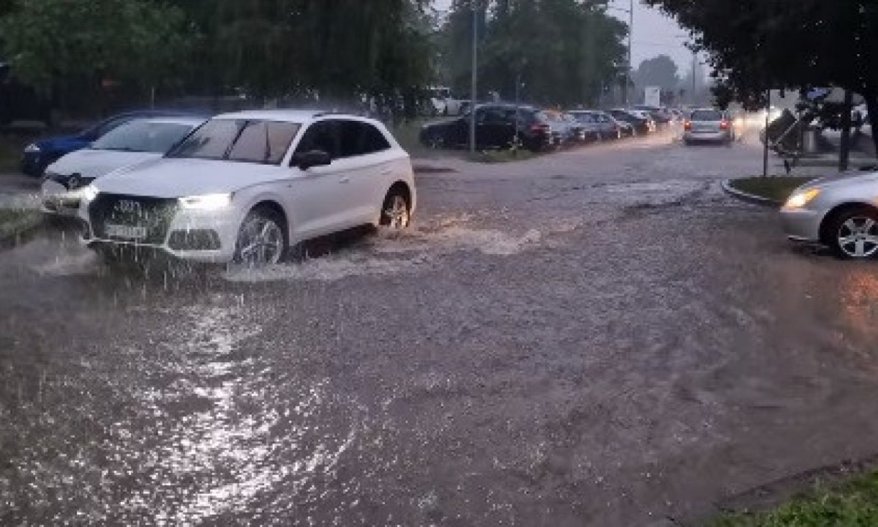 RHMZ izdao UPOZORENJE: Širom Srbije pljuskovi, GRAD i grmljavina, evo gde su moguće POPLAVE