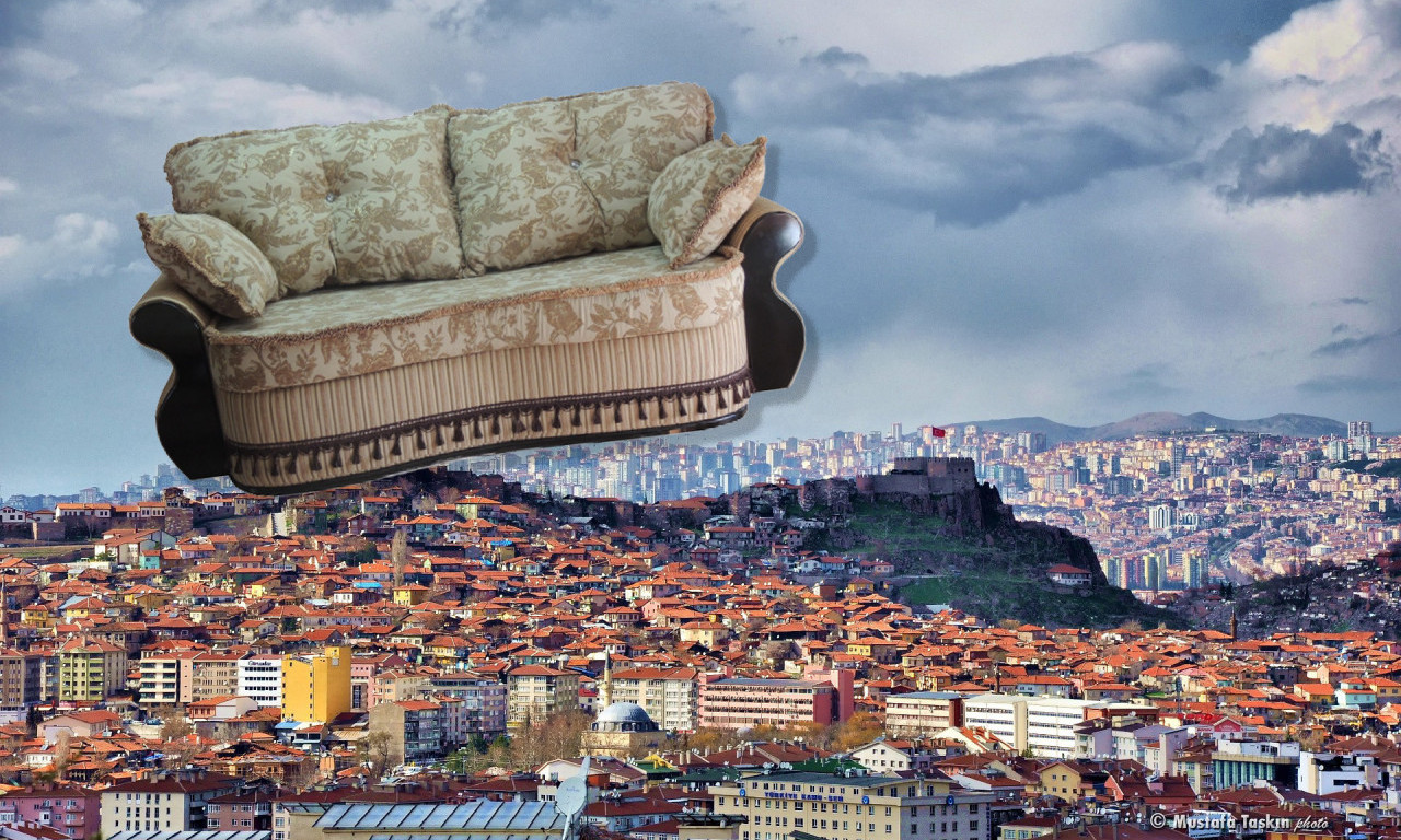 NEVEROVATAN SNIMAK iz Ankare, iznad grada leti - SOFA