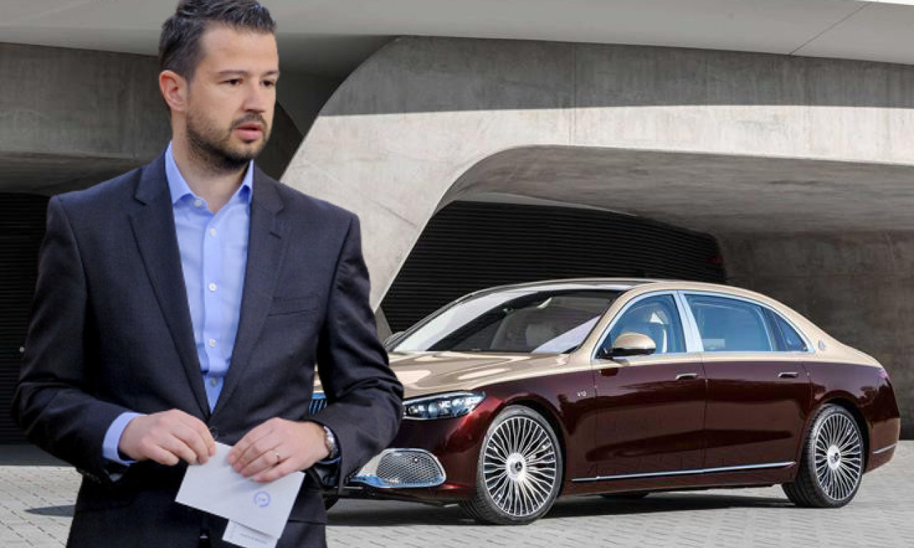 Neće ništa ŠTO JE BILO MILOVO: Milatović ODBIO da KORISTI luksuzni automobil MAYBACH