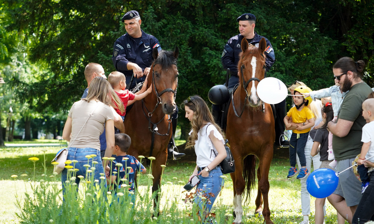 Obeležen DAN POLICIJE na Kalemegdanu, a najlepše je bilo - NAJMLAĐIMA