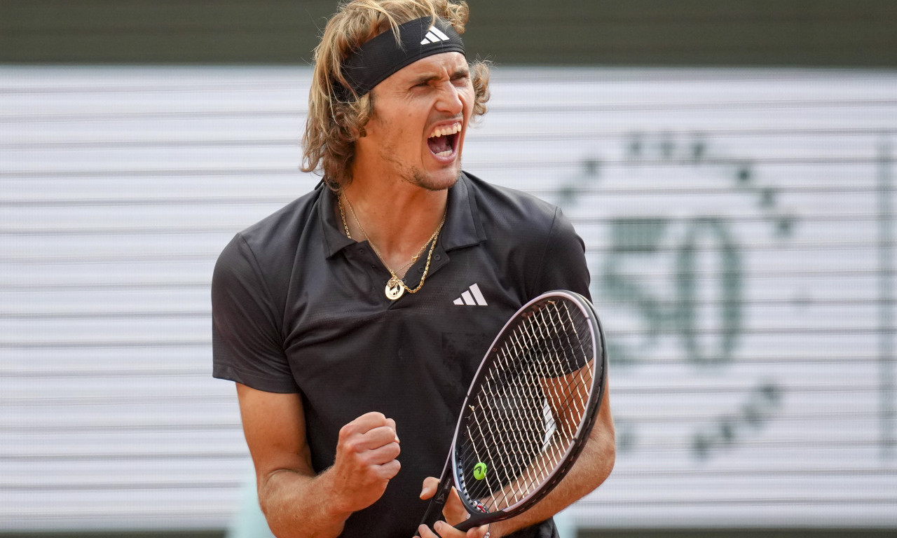 Zverev je treći POLUFINALISTA Rolan Garosa: Pobedio Argentinca u četiri seta