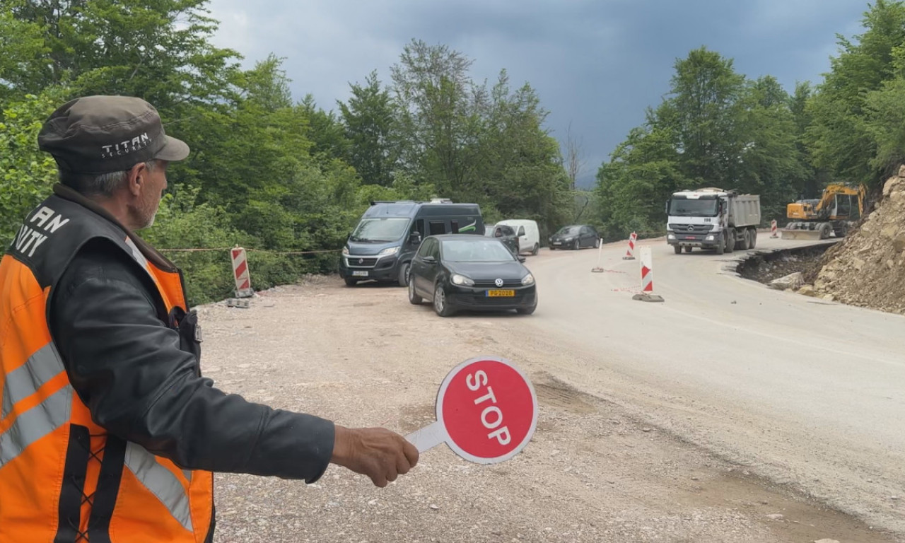 Ako ste KRENULI u Crnu Goru naoružajte se STRPLJENJEM: Zbog RADOVA na MATEŠEVU stvaraju se velike GUŽVE