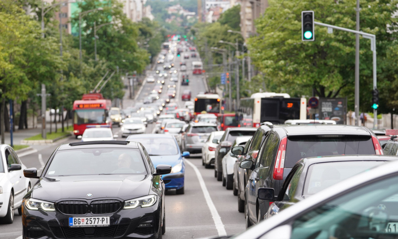 JUTARNJI ŠPIC U PUNOM JEKU! U ovim delovima Beograda su najveće gužve