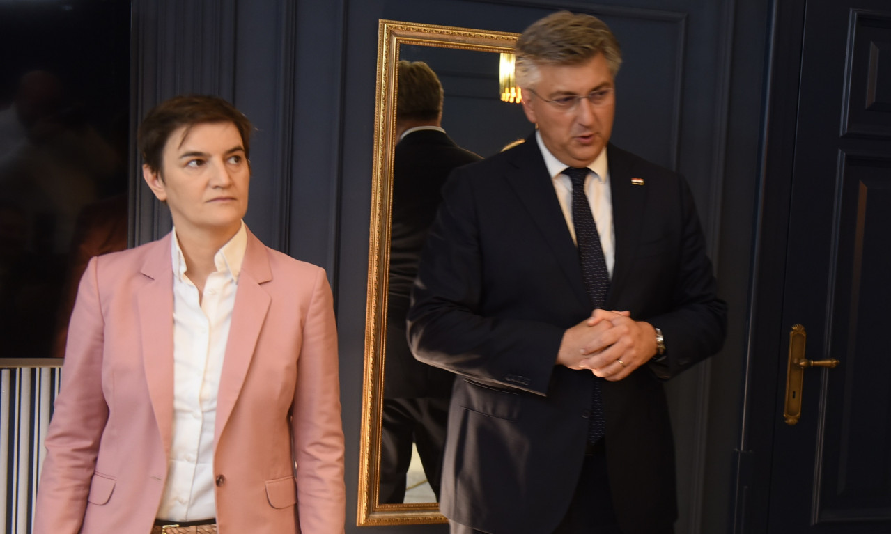 Delimo i DOBRO i LOŠE, vreme je da NAPREDUJEMO: Brnabić i Plenković UDARILI temelje JAČANJU odnosa Srbije i Hrvatske