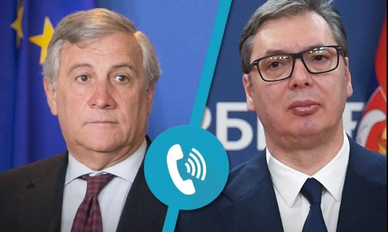 TAJANI razgovarao sa VUČIĆEM I KURTIJEM: Biće POJAČANO PRISUSTVO KFOR-a