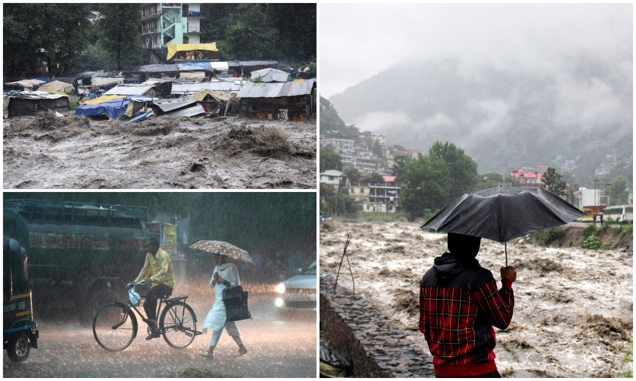 POPLAVE u Indiji: Najmanje 22 ŽRTVE najgoreg nevremena u poslednjih 40 GODINA